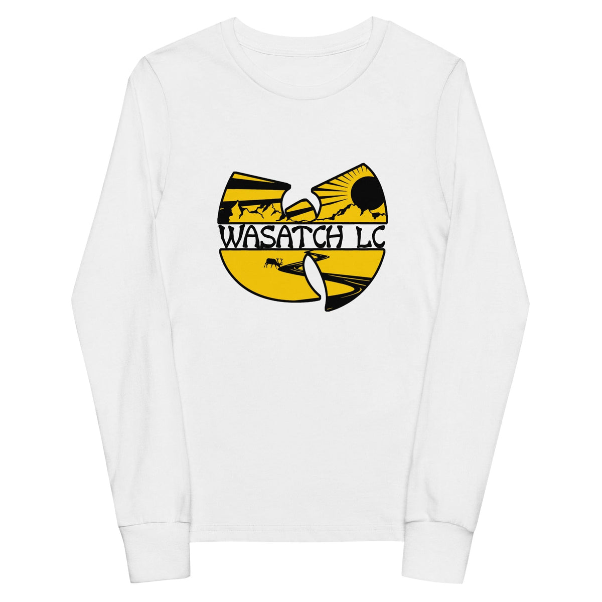 Wasatch Lacrosse Youth Cotton Long Sleeve T-Shirt Signature Lacrosse