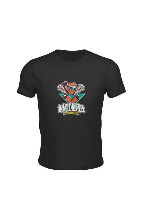 Wild Lacrosse Youth Cotton Short Sleeve T-Shirt Signature Lacrosse