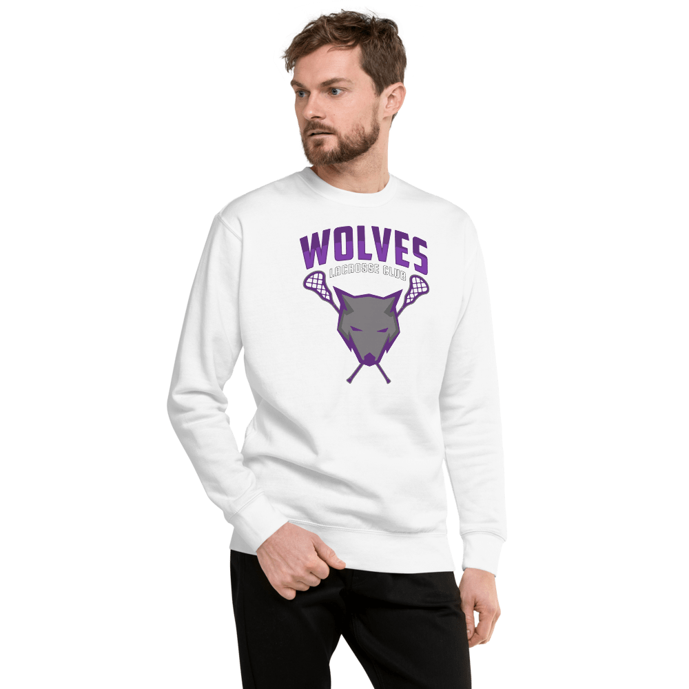 Wolves Lacrosse Club Unisex Fleece Pullover Signature Lacrosse