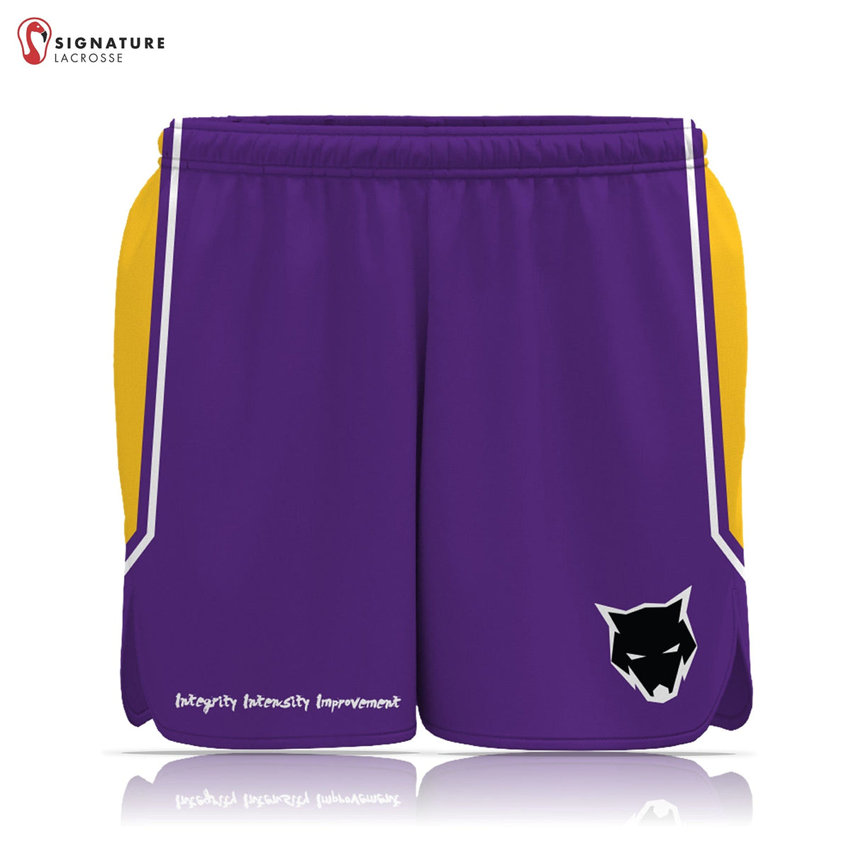 Wolves Lacrosse Club Women's Player Game Shorts: Wolves Lacrosse Signature Lacrosse