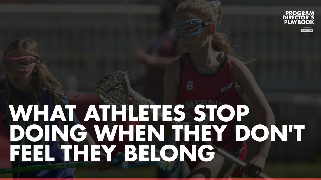 What Athletes Stop Doing When They Don't Feel They Belong