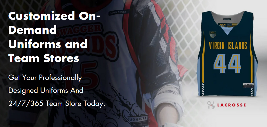 Custom Lacrosse Team Stores - Made Simple by Signature
