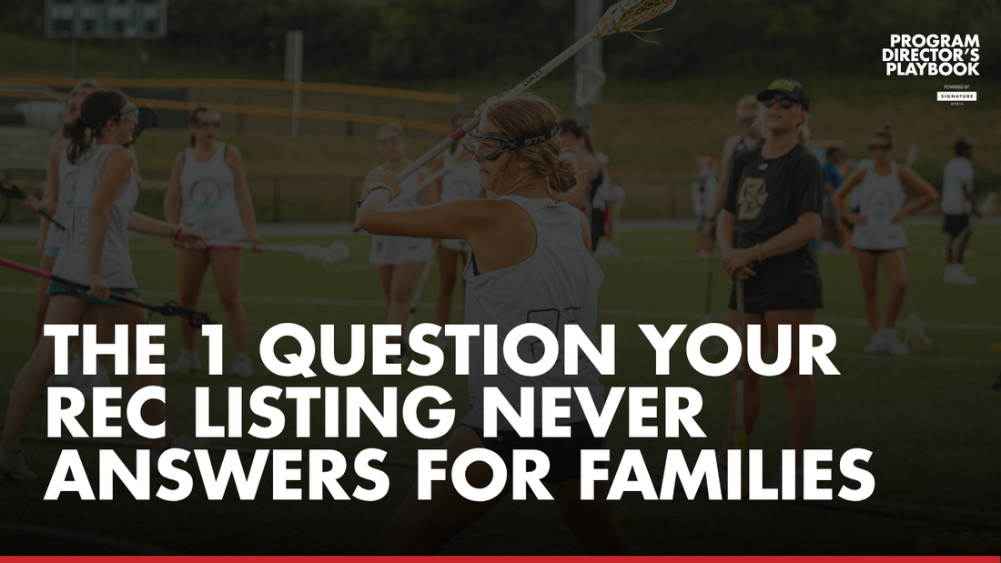The 1 Question Your Rec Listing Never Answers for Families