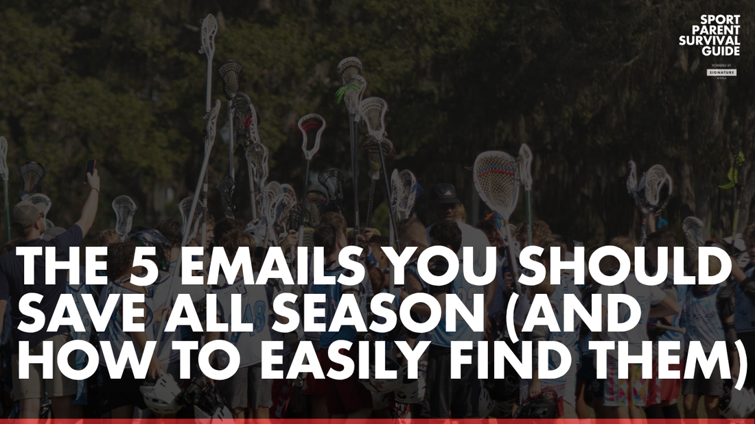 The 5 Emails You Should Save All Season (and How to Easily Find Them)