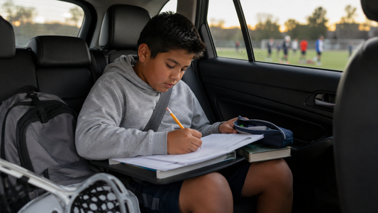 The Car Homework Survival Kit Every Sports Family Needs