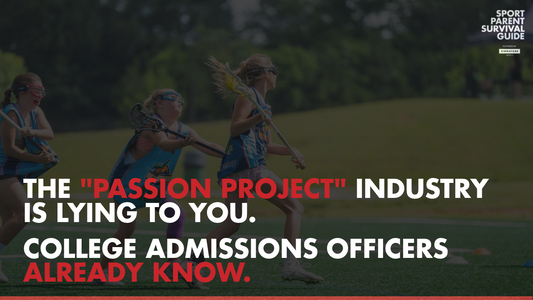 The "Passion Project" Industry Is Lying to You. College Admissions Officers Already Know.