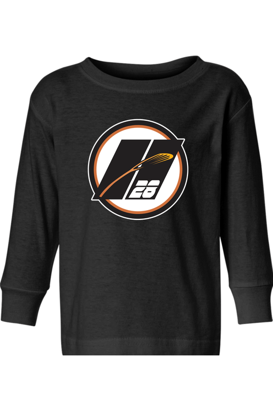 28 Lacrosse Toddler Long Sleeve T-Shirt Signature Lacrosse
