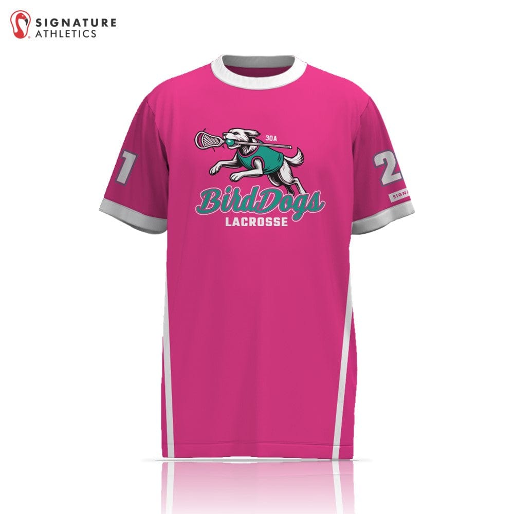 30A Birddogs Lacrosse Sponsored Short Sleeve Tech Tee: 14U Signature Lacrosse
