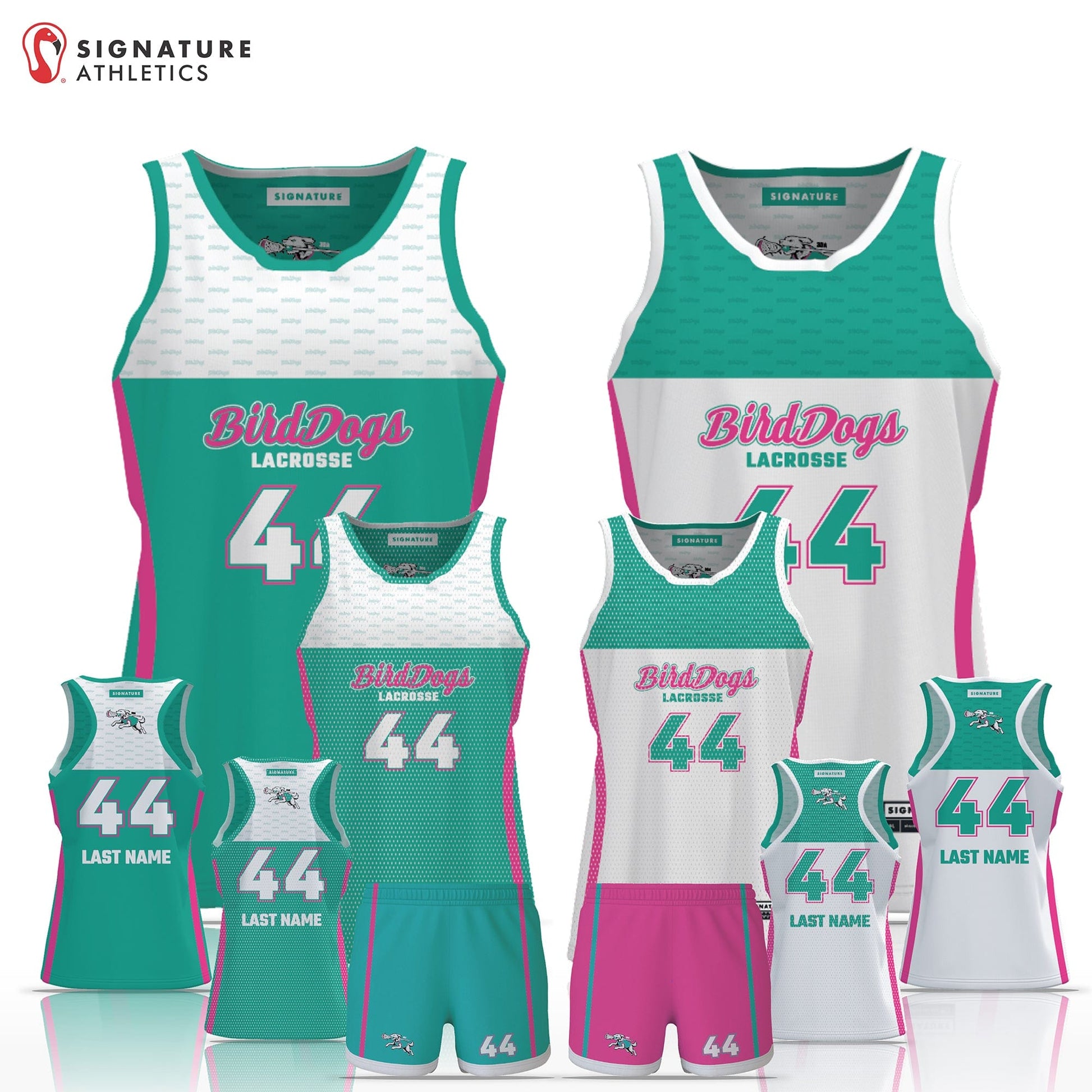 30A Birddogs Lacrosse Women's 4 Piece Player Package: U12 Signature Lacrosse