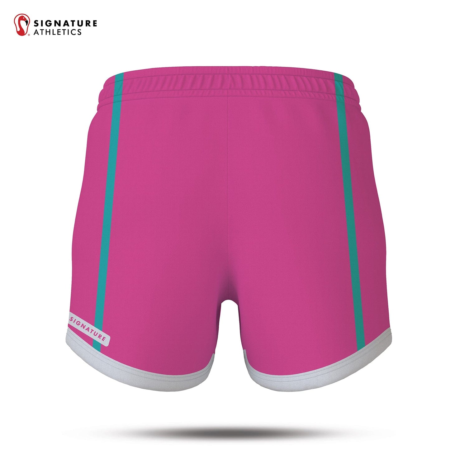 30A Birddogs Lacrosse Women's Pink Game Shorts Signature Lacrosse