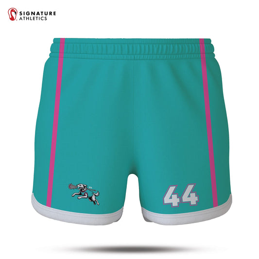 30A Birddogs Lacrosse Women's Teal Game Shorts Signature Lacrosse