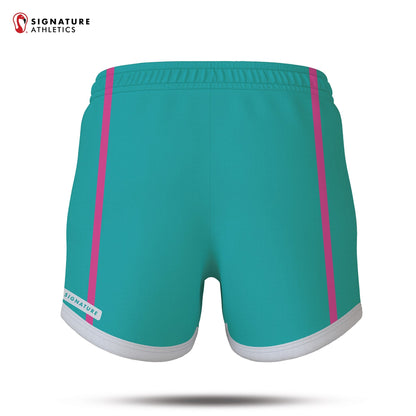 30A Birddogs Lacrosse Women's Teal Game Shorts Signature Lacrosse