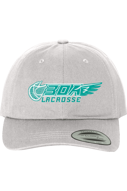 30A Lacrosse Embroidered Dad Hat Signature Lacrosse