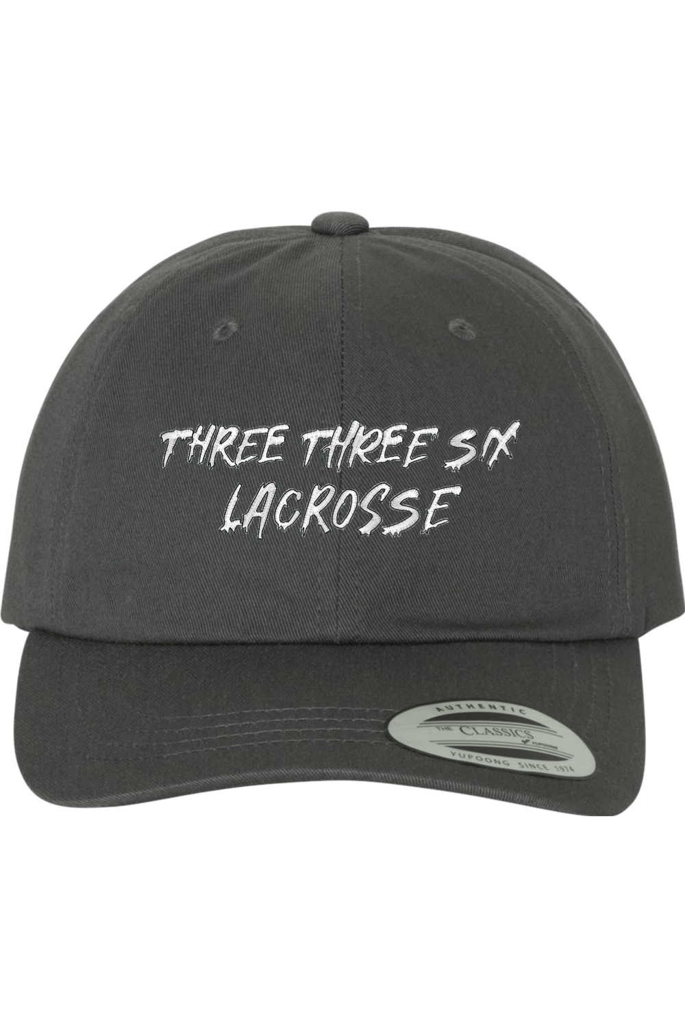 336 Lacrosse Embroidered Dad Hat Signature Lacrosse