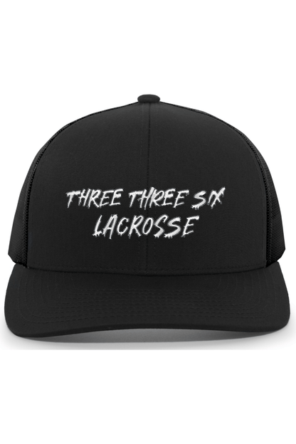 336 Lacrosse Embroidered Trucker Hat Signature Lacrosse