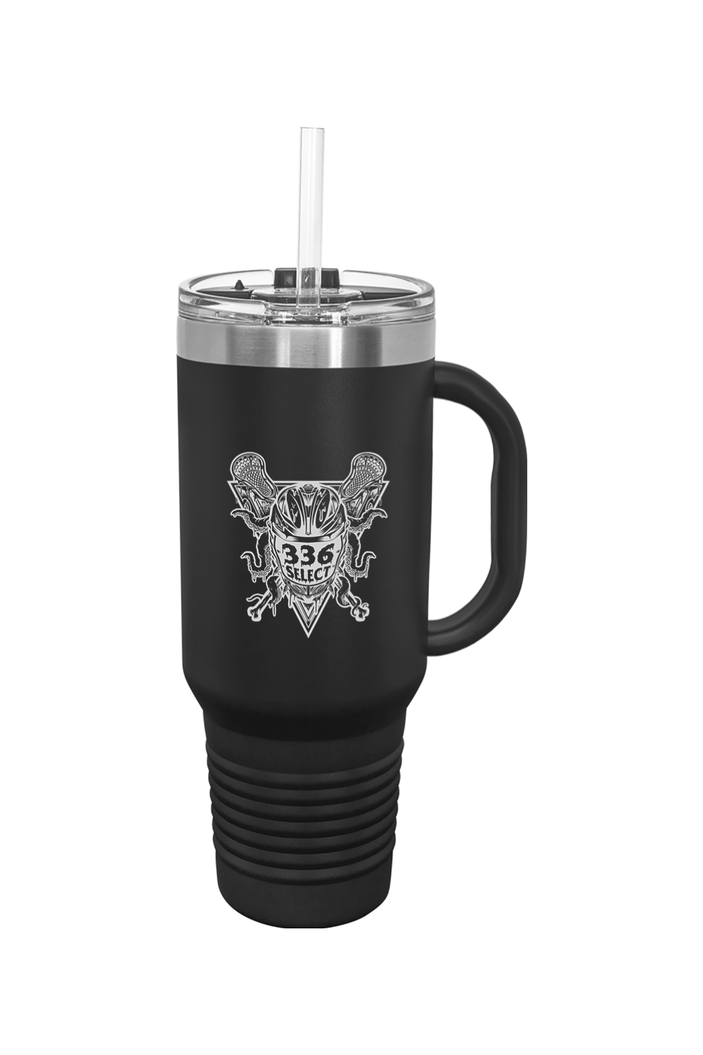 336 Lacrosse Insulated Travel Mug Signature Lacrosse