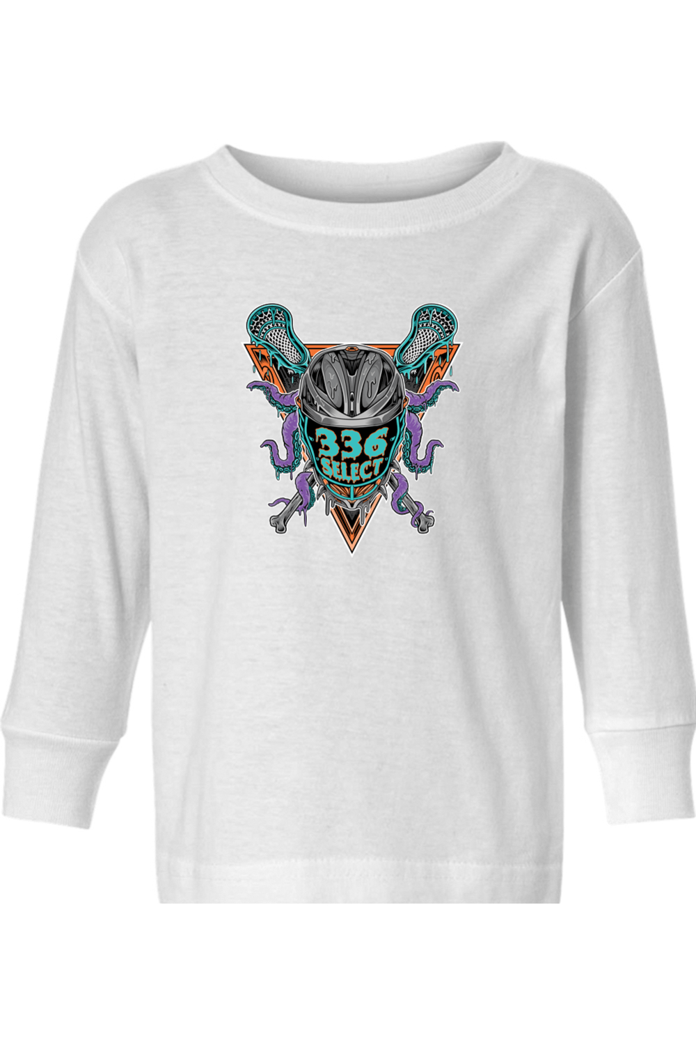 336 Lacrosse Toddler Long Sleeve T-Shirt Signature Lacrosse