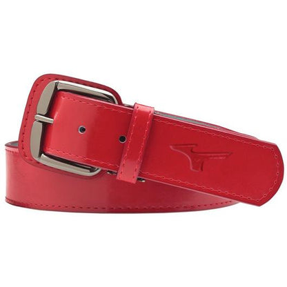Mizuno Classic Leather Baseball Softball Belt Long