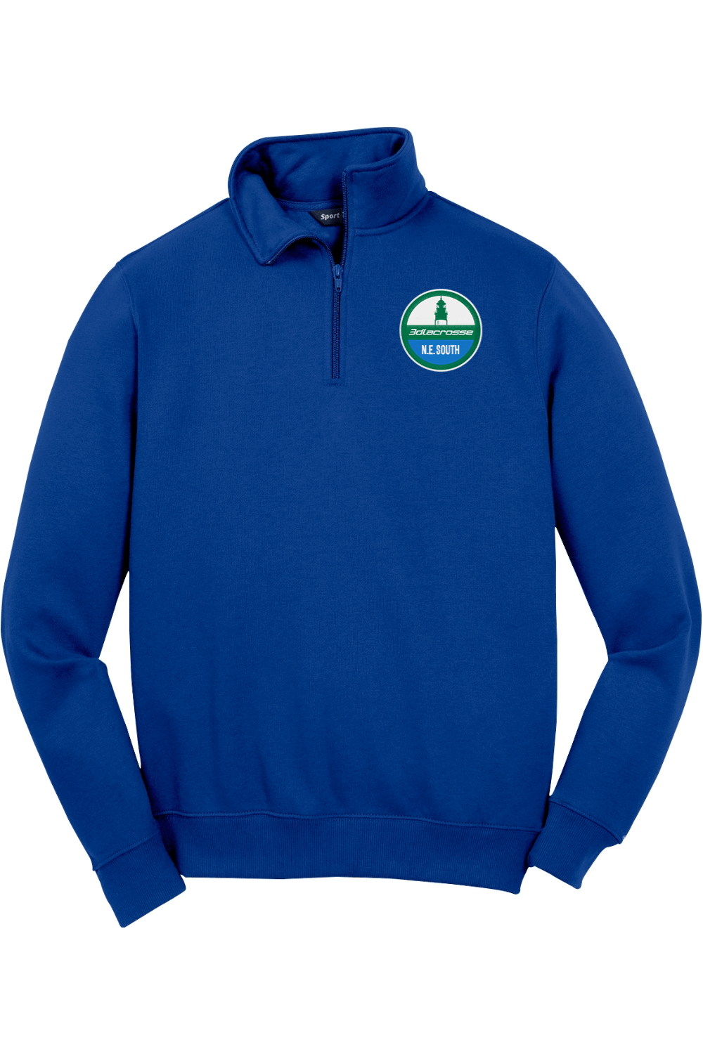 3D New England SBL Adult Embroidered Quarter-Zip Pullover Signature Lacrosse