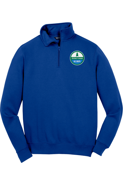 3D New England SBL Adult Embroidered Quarter-Zip Pullover Signature Lacrosse