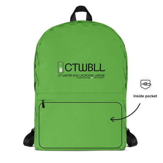 3D New England SBL Travel Backpack Signature Lacrosse
