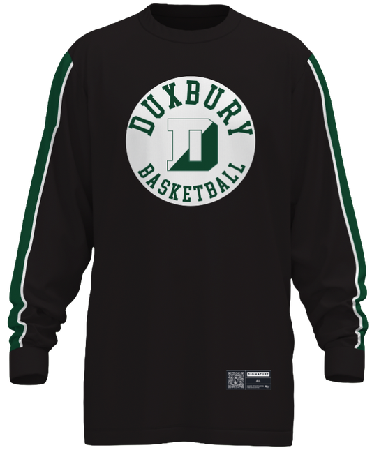 Duxbury Basketball Women's Player Long Sleeve Tech Tee: GIRLS 8TH SSGBL D2