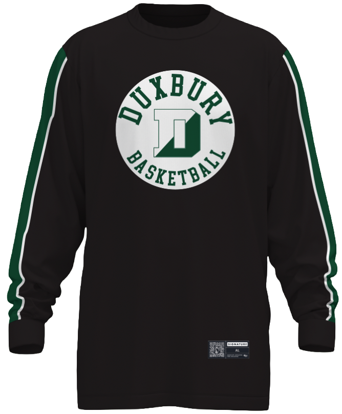 Duxbury Basketball Men's Player Long Sleeve Tech Tee