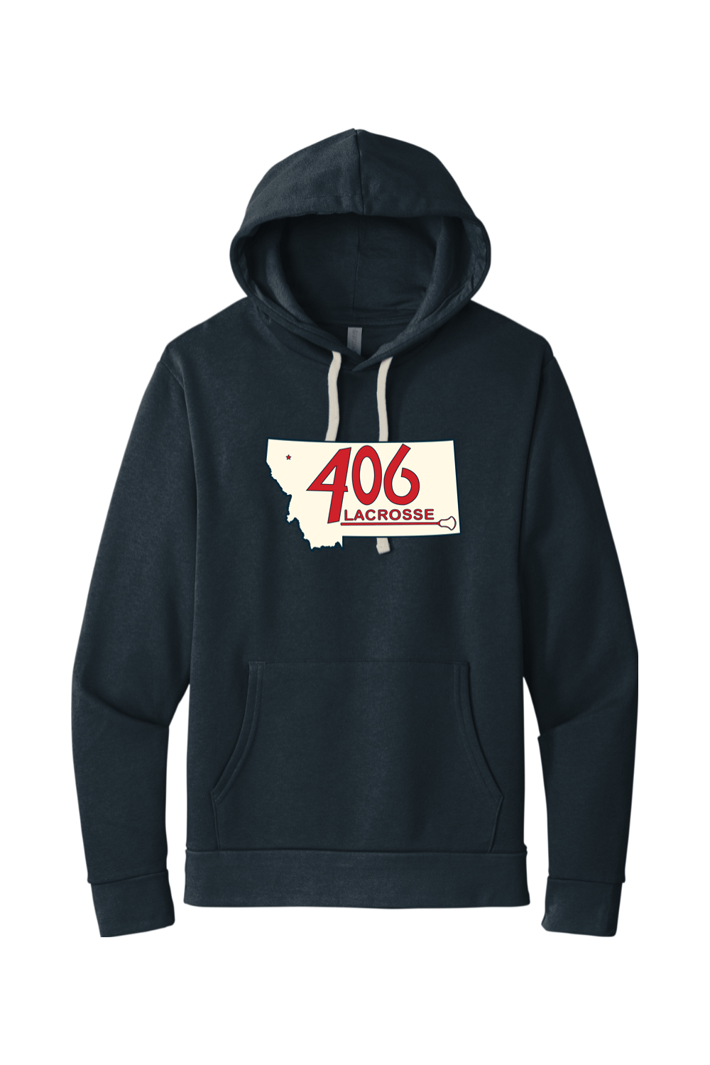406 Lacrosse Adult Premium Lightweight Hoodie Signature Lacrosse