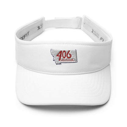 406 Lacrosse Embroidered Visor Signature Lacrosse