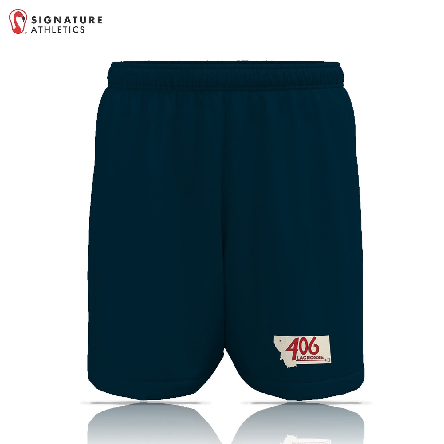 406 Lacrosse Men's Player Game Shorts: 2024 Signature Lacrosse