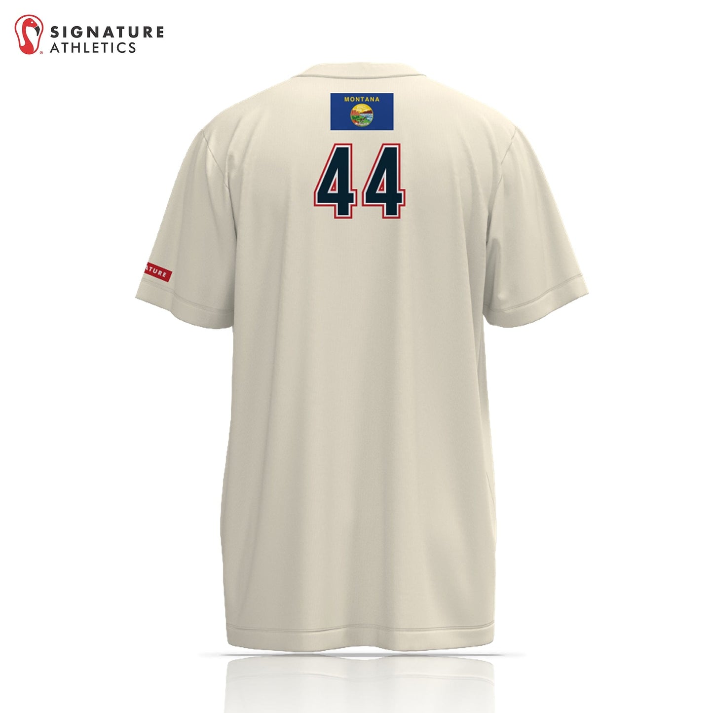 406 Lacrosse Men's Player Short Sleeve Shooting Shirt Signature Lacrosse