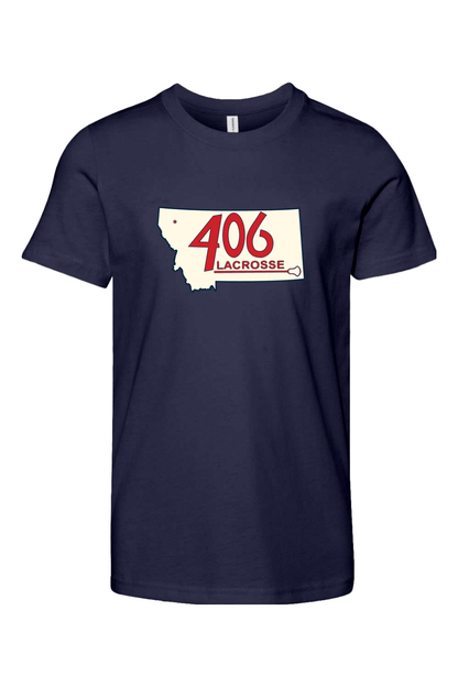 406 Lacrosse Youth Lifestyle T-Shirt Signature Lacrosse