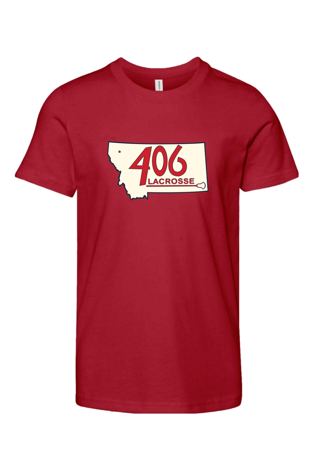 406 Lacrosse Youth Lifestyle T-Shirt Signature Lacrosse