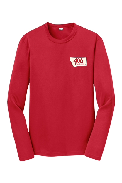 406 Lacrosse Youth Long Sleeve T-Shirt Signature Lacrosse