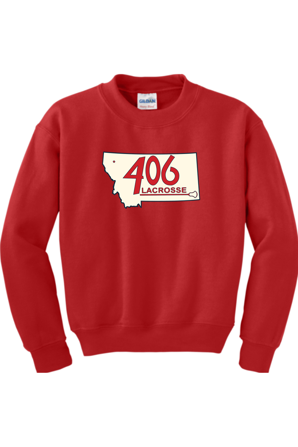 406 Lacrosse Youth Sweatshirt Signature Lacrosse