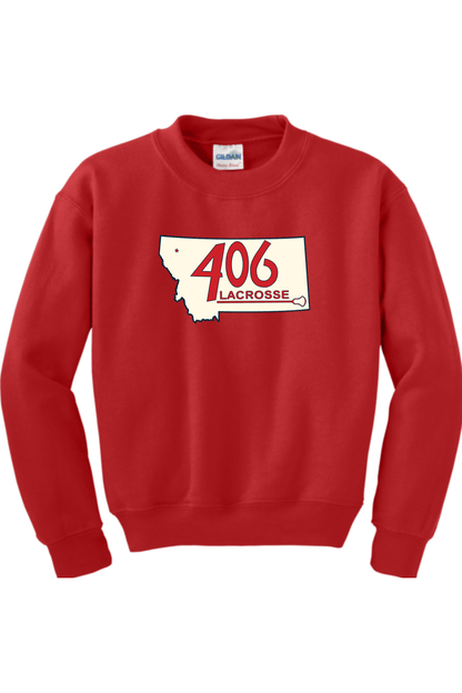406 Lacrosse Youth Sweatshirt Signature Lacrosse