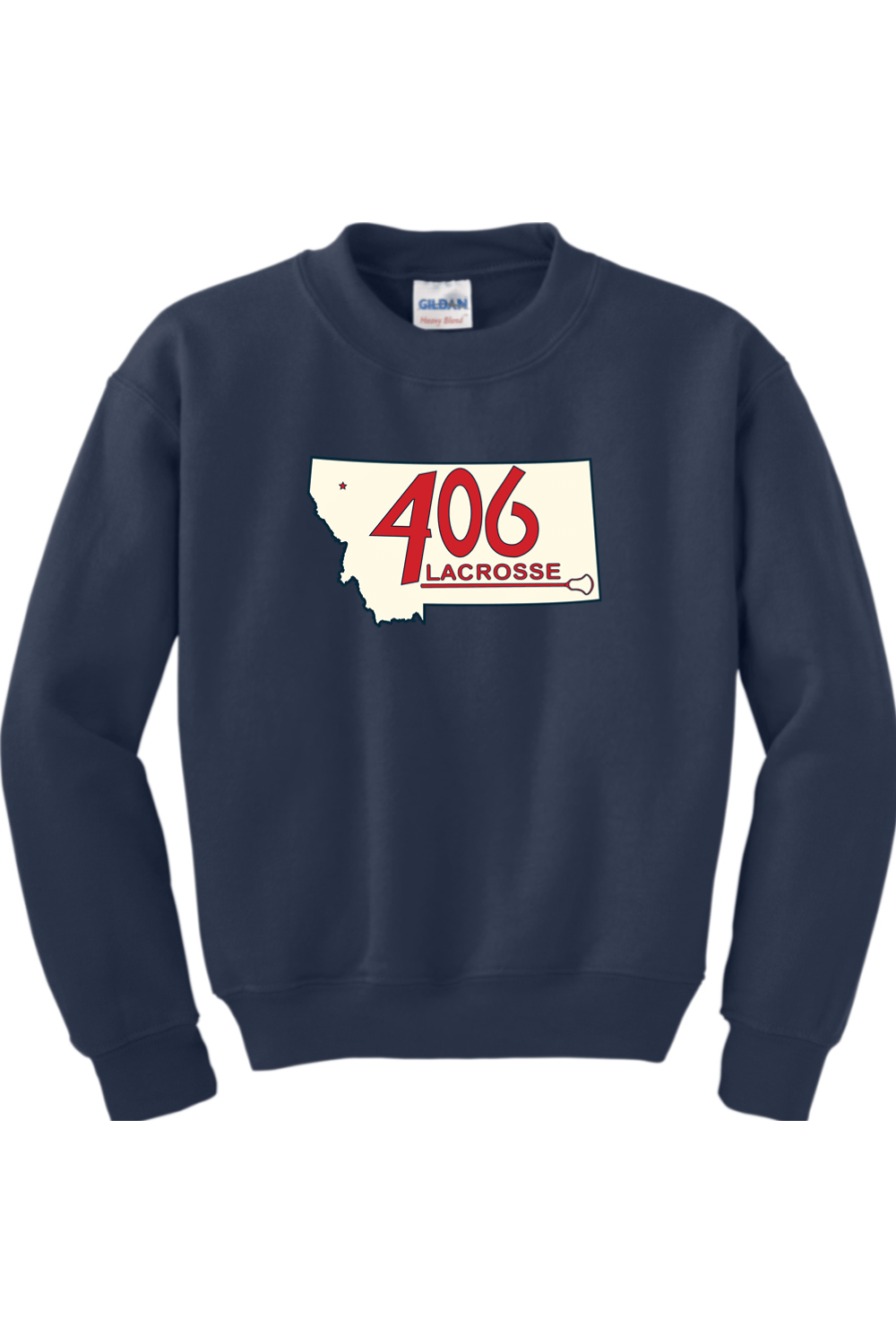 406 Lacrosse Youth Sweatshirt Signature Lacrosse