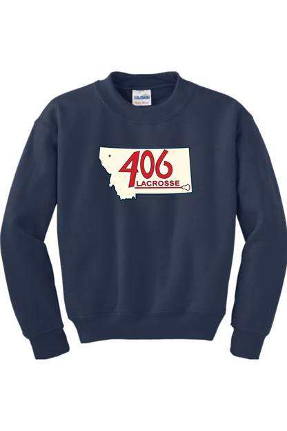 406 Lacrosse Youth Sweatshirt Signature Lacrosse