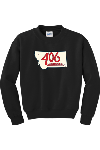 406 Lacrosse Youth Sweatshirt Signature Lacrosse