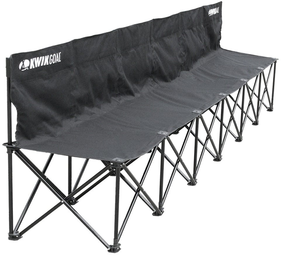 6 Seat Kwik Bench (Black, Red, Blue) Signature Lacrosse