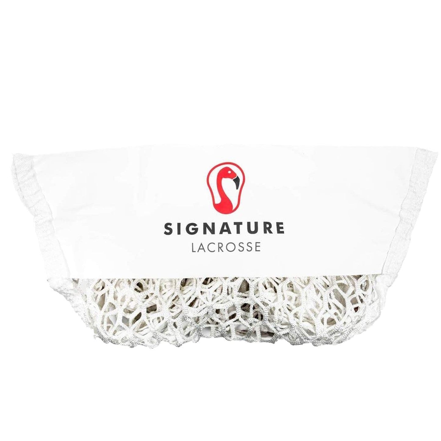 6x6 6MM Signature Premium Quick Connect Lacrosse Net | White Signature Lacrosse