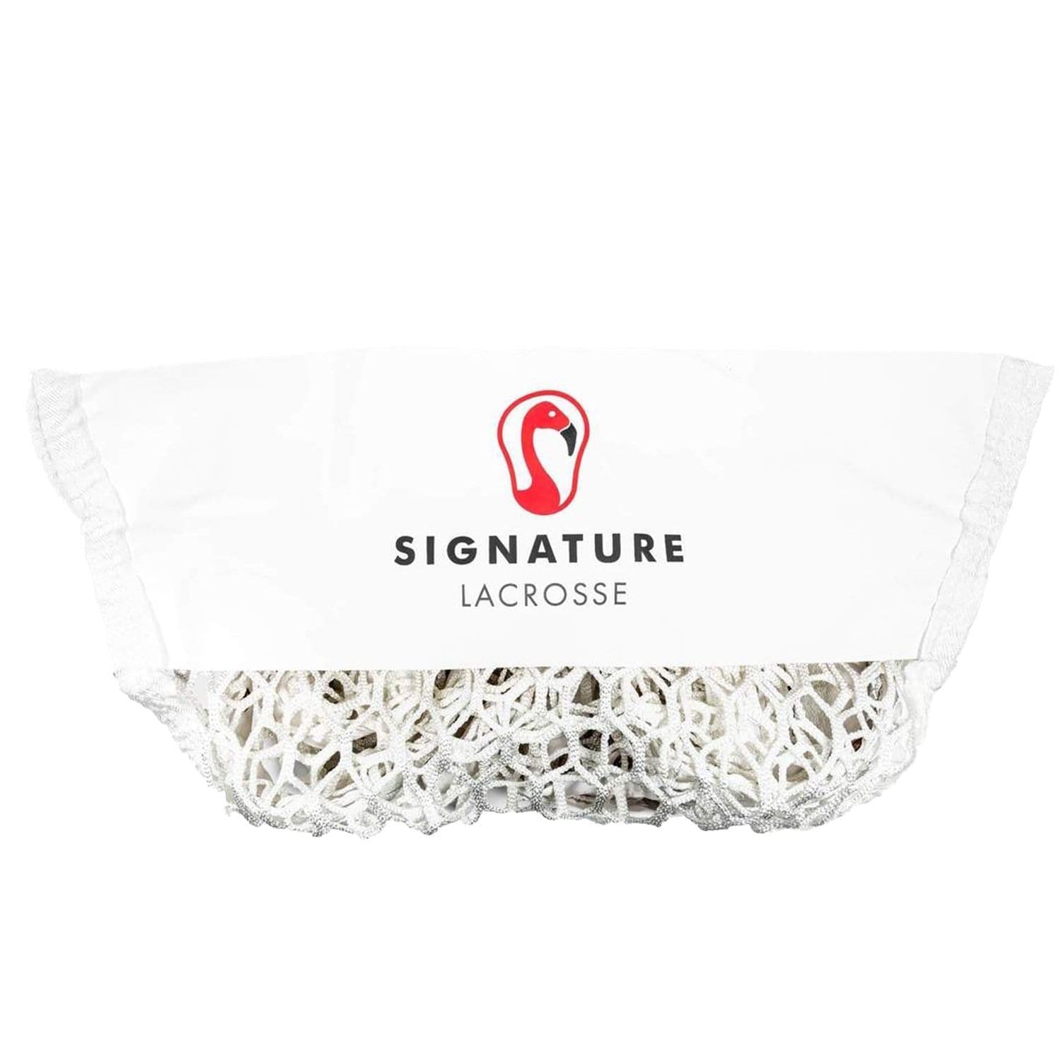 6x6 6MM Signature Premium Quick Connect Lacrosse Net | White Signature Lacrosse