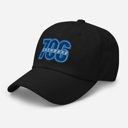 706 Lacrosse Club Adult Dad Hat Signature Lacrosse
