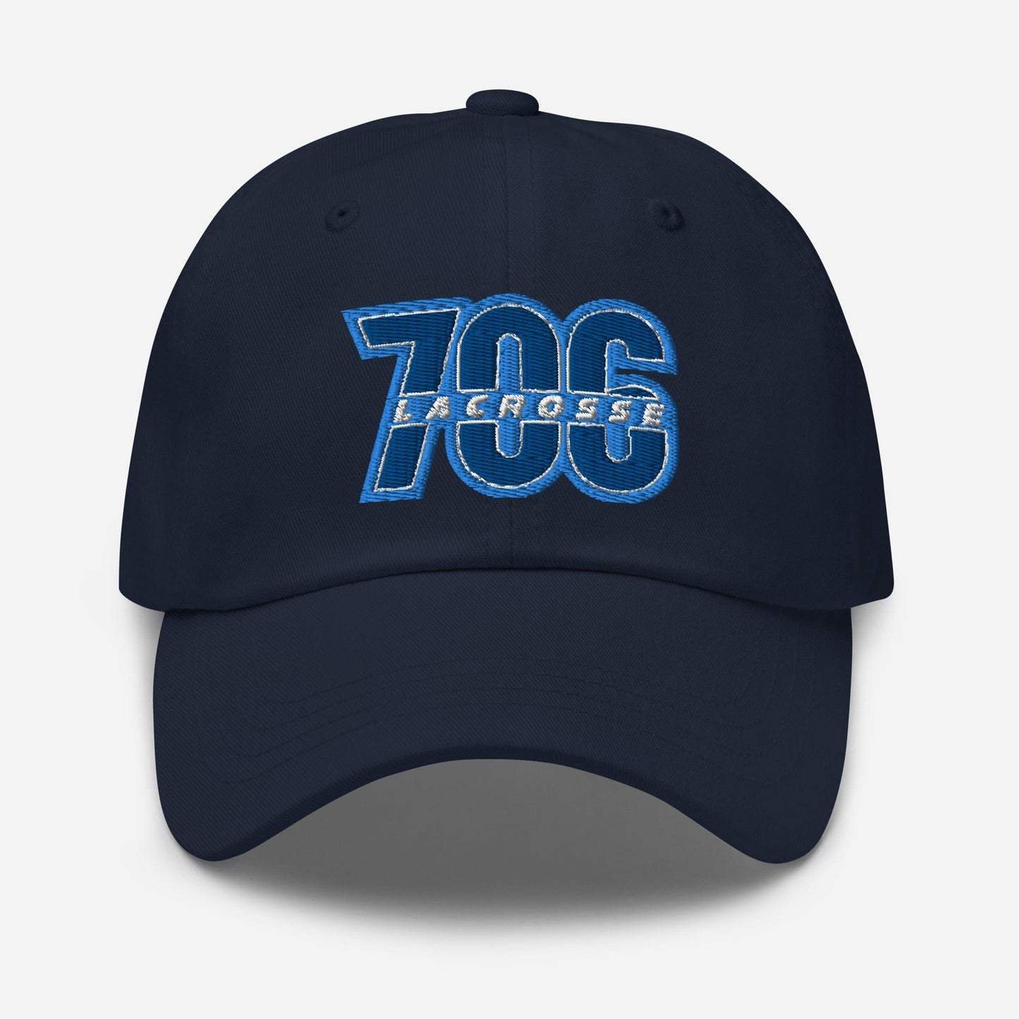 706 Lacrosse Club Adult Dad Hat Signature Lacrosse