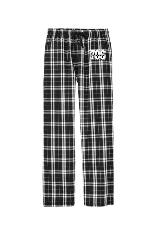 706 Lacrosse Club Adult Men's Flannel Plaid Pants Signature Lacrosse