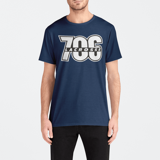 706 Lacrosse Club Adult Men's Sport T-Shirt Signature Lacrosse