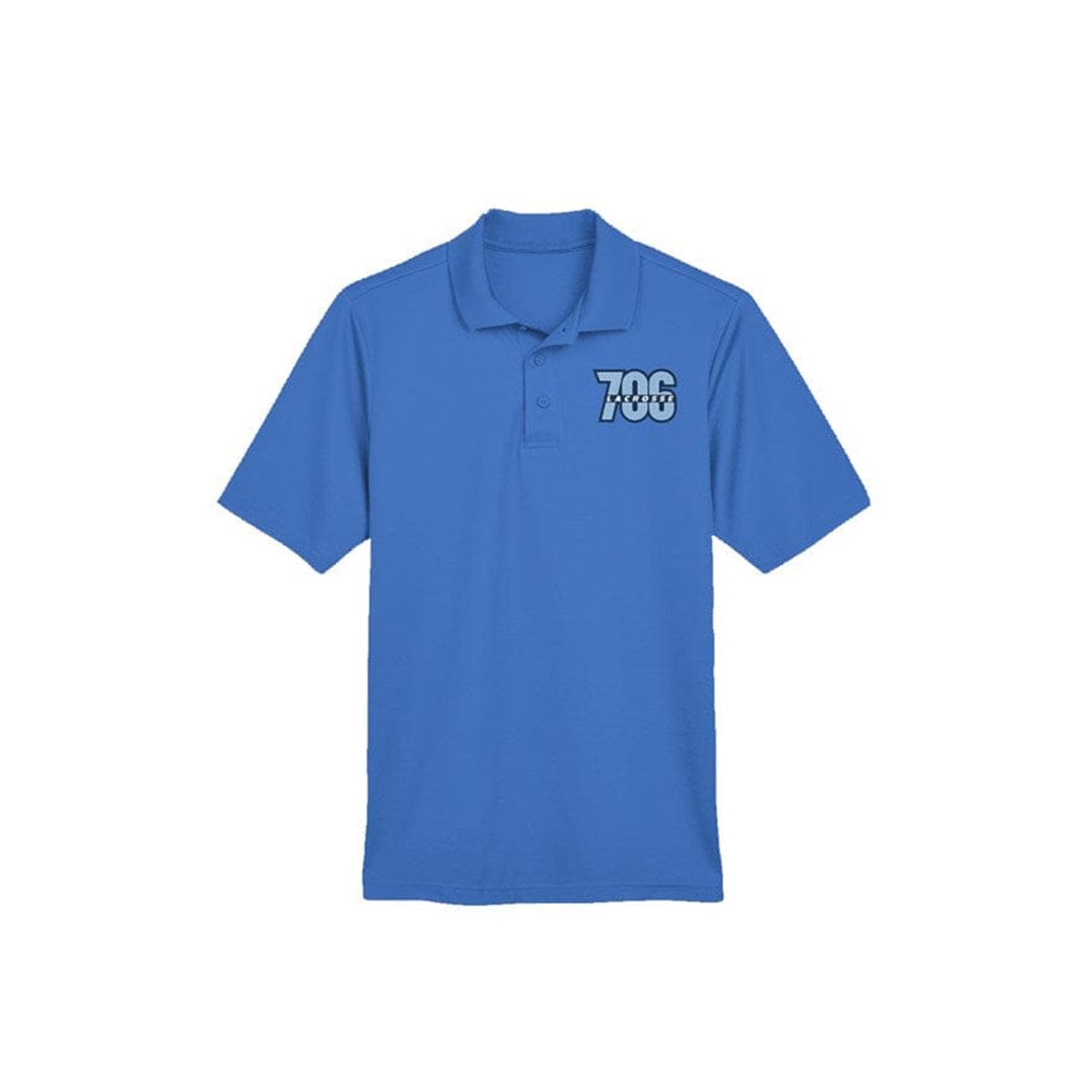 706 Lacrosse Club Adult Performance Polo Signature Lacrosse