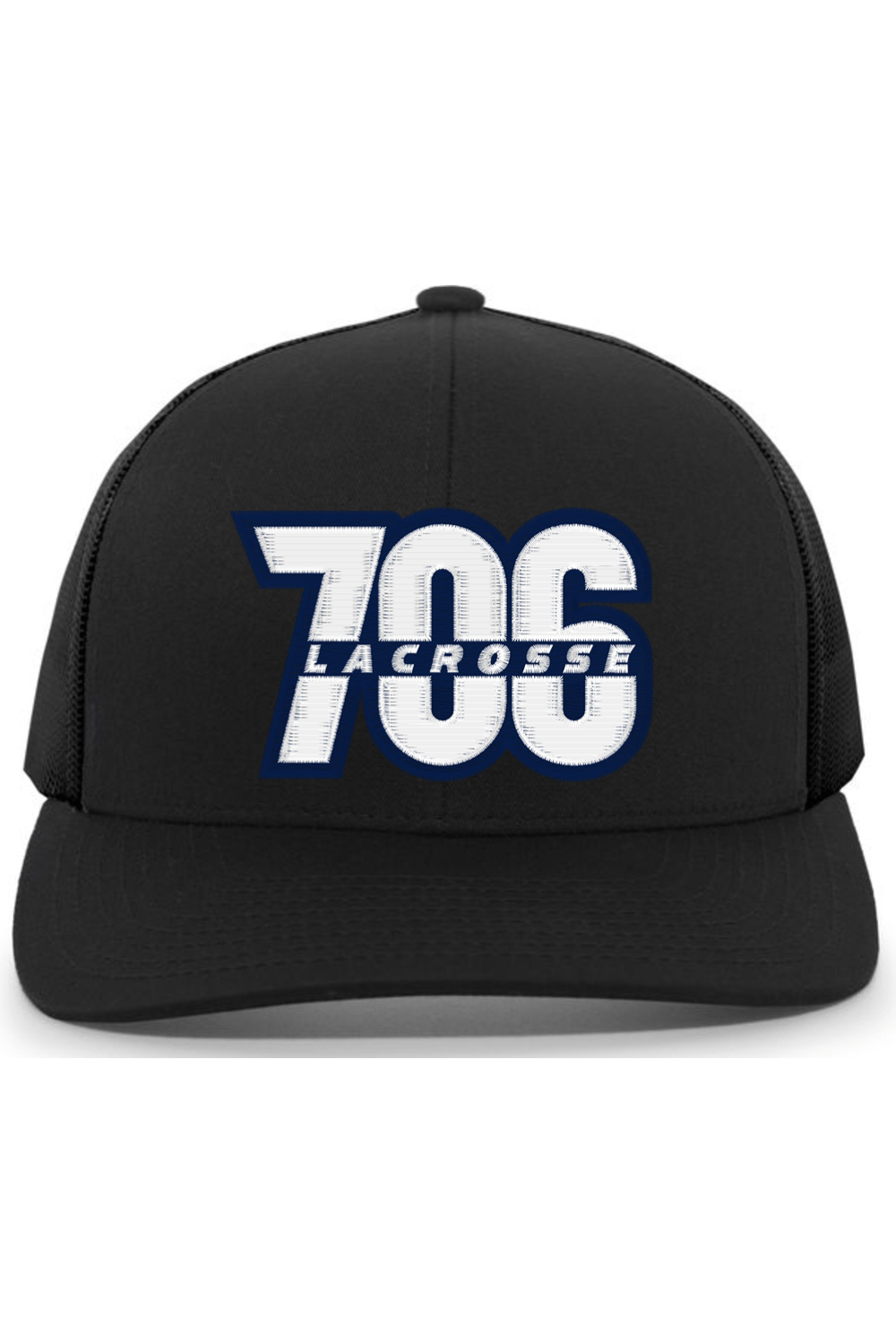 706 Lacrosse Club Embroidered Trucker Hat Signature Lacrosse
