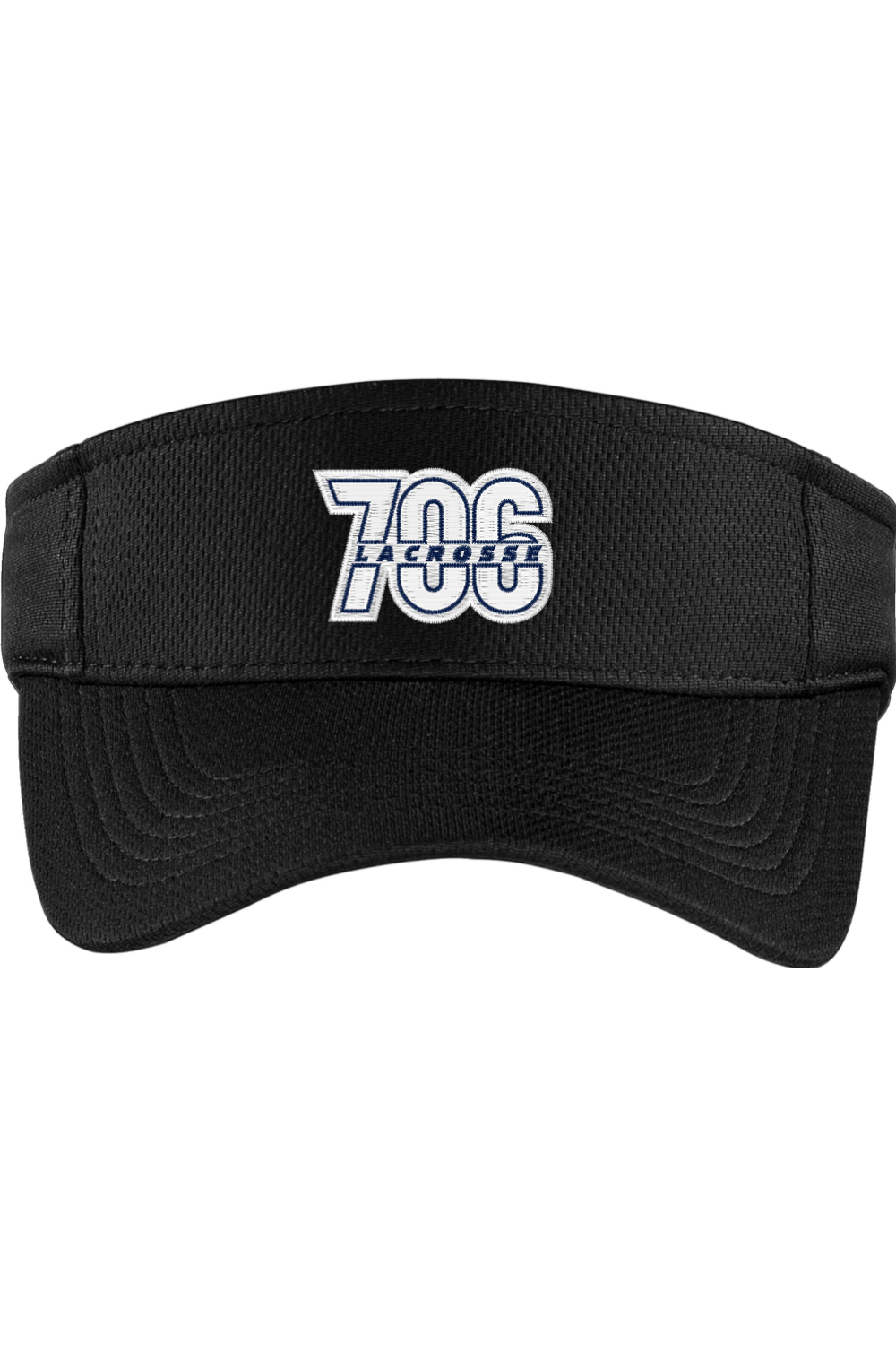706 Lacrosse Club Embroidered Visor Signature Lacrosse