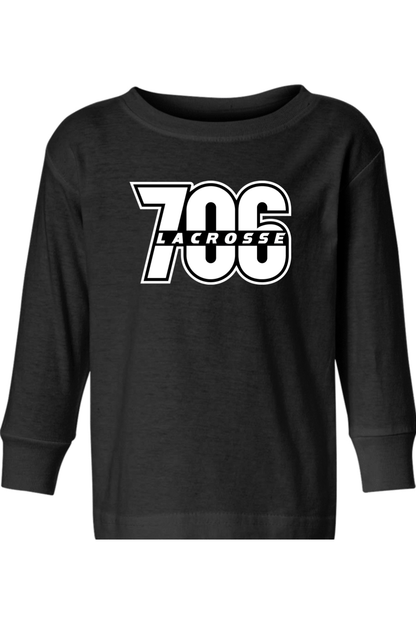 706 Lacrosse Club Toddler Long Sleeve T-Shirt Signature Lacrosse